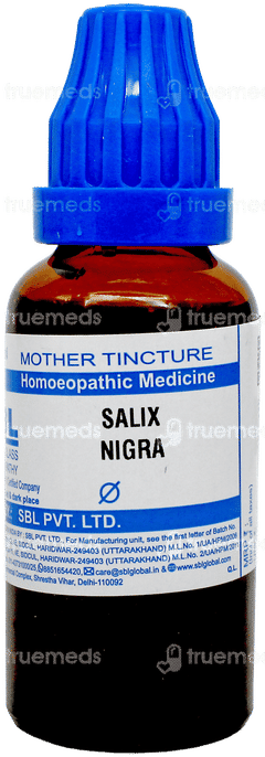 Sbl Salix Nigra Q Mother Tincture 30Ml